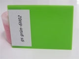 Plexiglashaube grün 3-seitig: 6H02 14 (LD: 14% / Stärke: 3mm)  Art-Nr.: 3-side-grün-6H02_14 _03