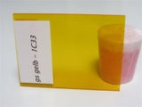 Plexiglashaube gelb 4-Seitig: 1C33 (LD: 69 / Stärke: 3mm)  Art-Nr.: 4-side-1C33-69-03-Z