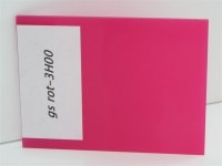 Plexiglashaube rosa-pink 4-seitig: 3H00 (LD: 10% / Stärke: 3mm)  Art-Nr.: 4-side-rosa-pink-3H00-10-03-Z