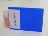 Plexiglashaube blau 5-Seitig: 5C01 (LD: 3% transparent / Stärke: 3mm)  Art-Nr.: 5-side-blau_5C01_03_03