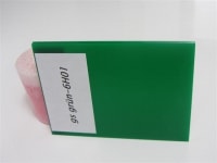Plexiglashaube grün 5-seitig: 6H01 (LD: 8% / Stärke: 3mm)  Art-Nr.: 5-side-grün-6H01-08-03-Z