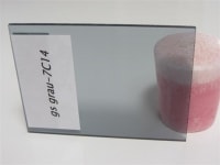 Plexiglashaube grau 3-seitig: 7C14 50 (LD: 50% / Stärke: 3mm)  Art-Nr.: 3-side-grau-7C14_50_03