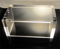 Plexiglashaube 5-seitig transparent