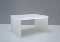 Materialstärke: 4 mm // Plexiglashaube opal-weiß // 3-seitig