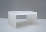 Materialstärke: 4 mm // Plexiglashaube opal-weiß // 3-seitig