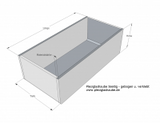 Plexiglashaube 5-seitig transparent: 4 mm  Art-Nr.: 5side-clear_0A000_04