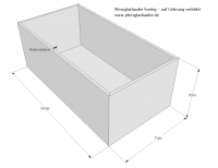 Plexiglashaube 5-seitig transparent: 4 mm  Art-Nr.: 5side-clear_0A000_04