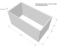 Plexiglashaube umbra 5-seitig: 3mm  Art-Nr.: 5-side-umbra-7C22-56-03-Z